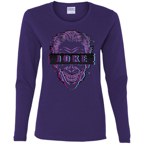 Glitch Joke Women's Long Sleeve T-Shirt