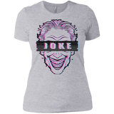 T-Shirts Heather Grey / X-Small Glitch Joke Women's Premium T-Shirt