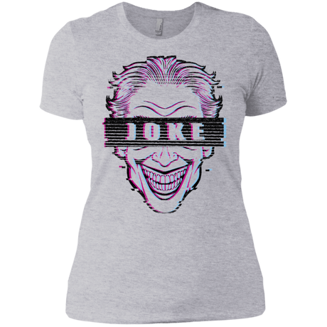 T-Shirts Heather Grey / X-Small Glitch Joke Women's Premium T-Shirt