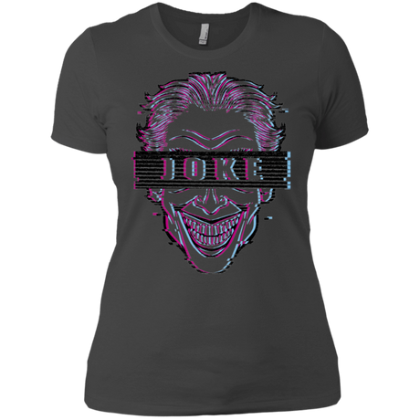 T-Shirts Heavy Metal / X-Small Glitch Joke Women's Premium T-Shirt