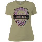 T-Shirts Light Olive / X-Small Glitch Joke Women's Premium T-Shirt