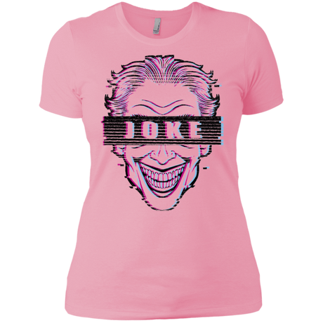 T-Shirts Light Pink / X-Small Glitch Joke Women's Premium T-Shirt