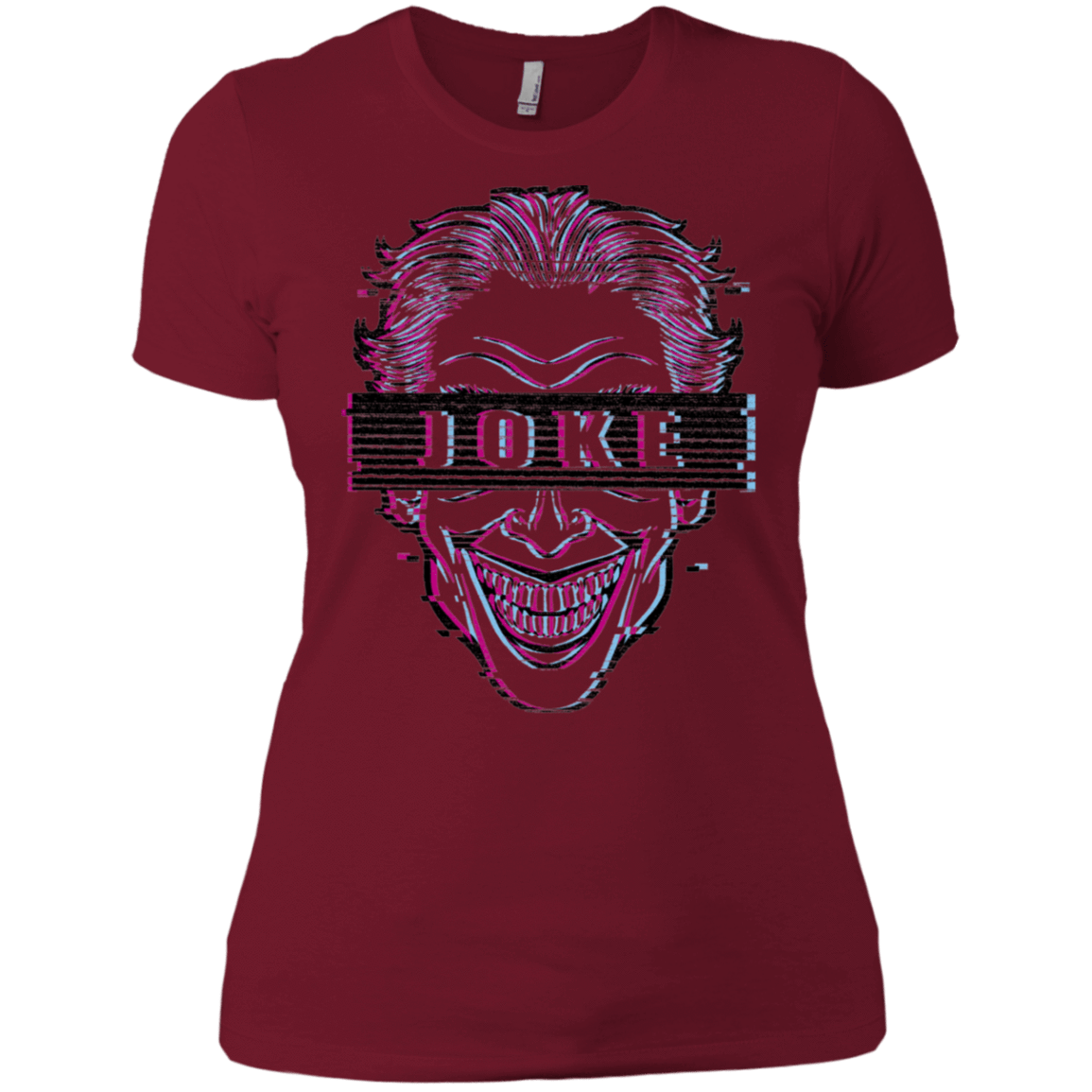 T-Shirts Scarlet / S Glitch Joke Women's Premium T-Shirt