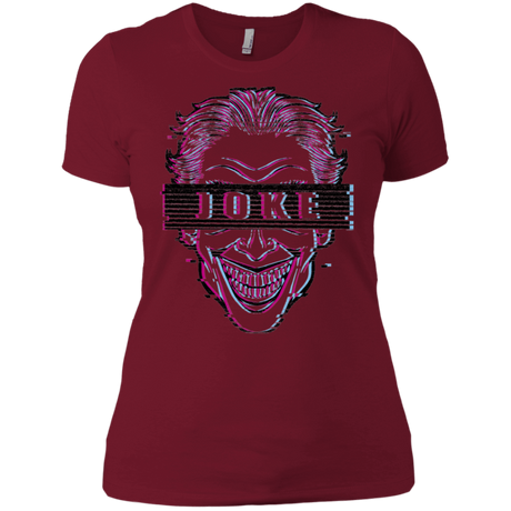 T-Shirts Scarlet / S Glitch Joke Women's Premium T-Shirt