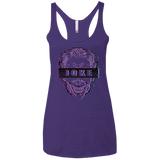 T-Shirts Purple Rush / X-Small Glitch Joke Women's Triblend Racerback Tank