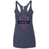 T-Shirts Vintage Navy / X-Small Glitch Joke Women's Triblend Racerback Tank