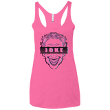 T-Shirts Vintage Pink / X-Small Glitch Joke Women's Triblend Racerback Tank