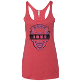 T-Shirts Vintage Red / X-Small Glitch Joke Women's Triblend Racerback Tank