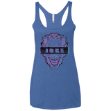 T-Shirts Vintage Royal / X-Small Glitch Joke Women's Triblend Racerback Tank
