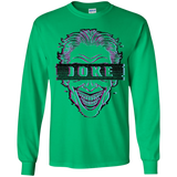 T-Shirts Irish Green / YS Glitch Joke Youth Long Sleeve T-Shirt