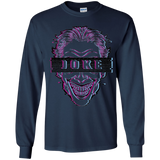 T-Shirts Navy / YS Glitch Joke Youth Long Sleeve T-Shirt