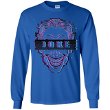 T-Shirts Royal / YS Glitch Joke Youth Long Sleeve T-Shirt