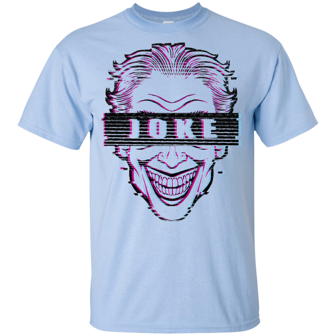 T-Shirts Light Blue / YXS Glitch Joke Youth T-Shirt