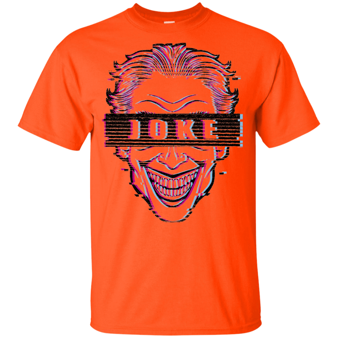 T-Shirts Orange / YXS Glitch Joke Youth T-Shirt