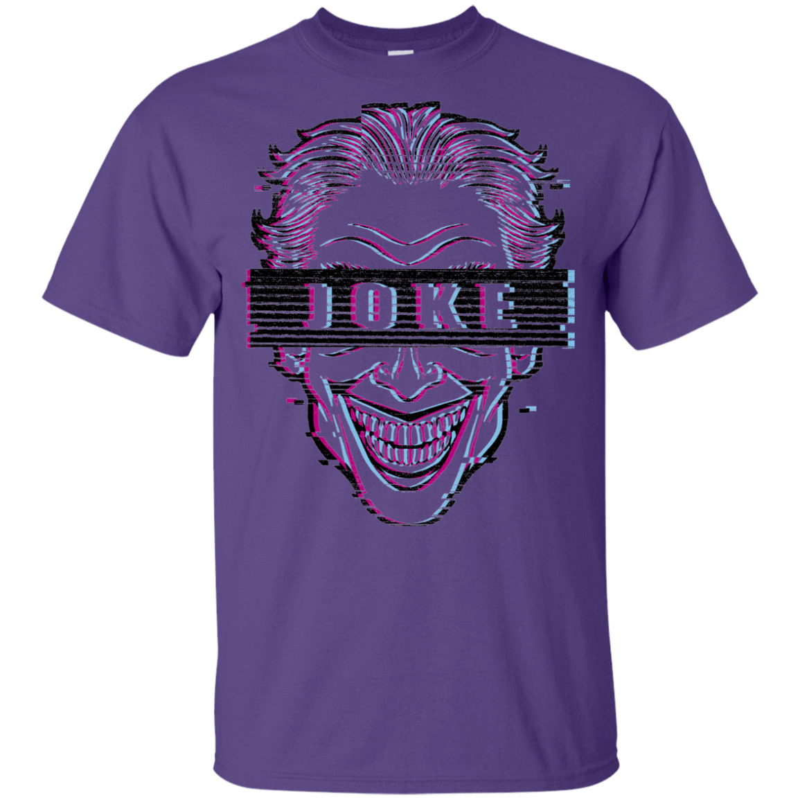 T-Shirts Purple / YXS Glitch Joke Youth T-Shirt