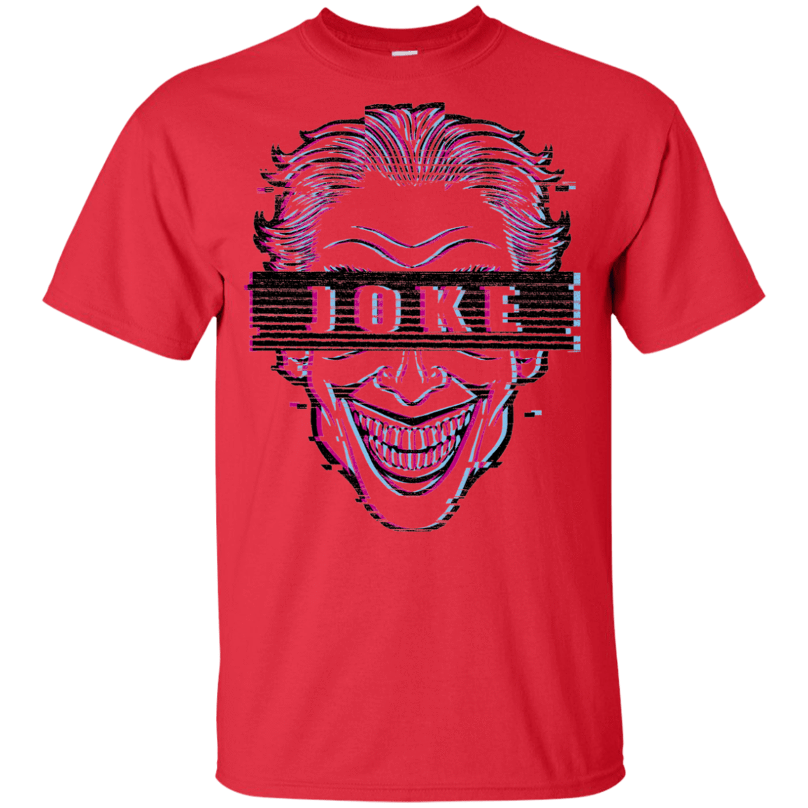 T-Shirts Red / YXS Glitch Joke Youth T-Shirt