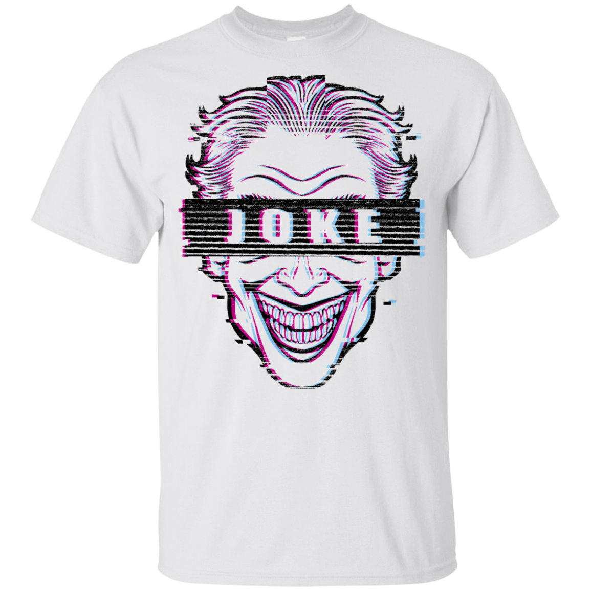 T-Shirts White / YXS Glitch Joke Youth T-Shirt