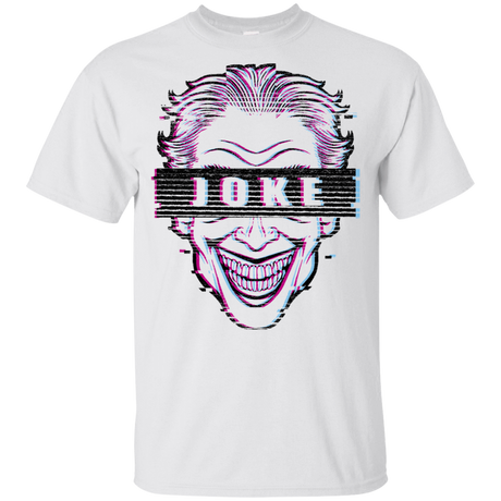 T-Shirts White / YXS Glitch Joke Youth T-Shirt