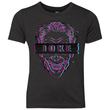 T-Shirts Vintage Black / YXS Glitch Joke Youth Triblend T-Shirt
