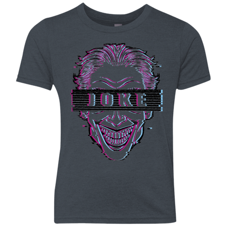 T-Shirts Vintage Navy / YXS Glitch Joke Youth Triblend T-Shirt