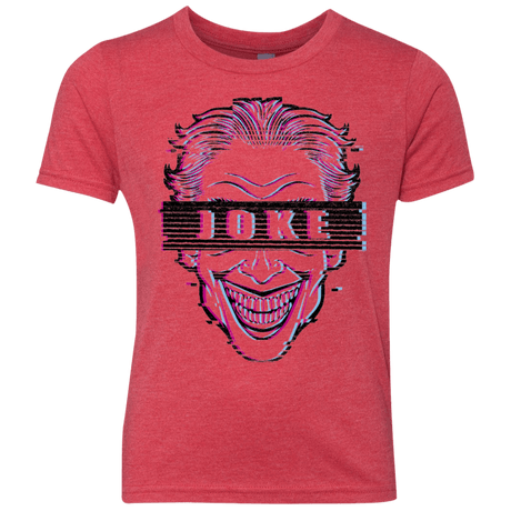 T-Shirts Vintage Red / YXS Glitch Joke Youth Triblend T-Shirt