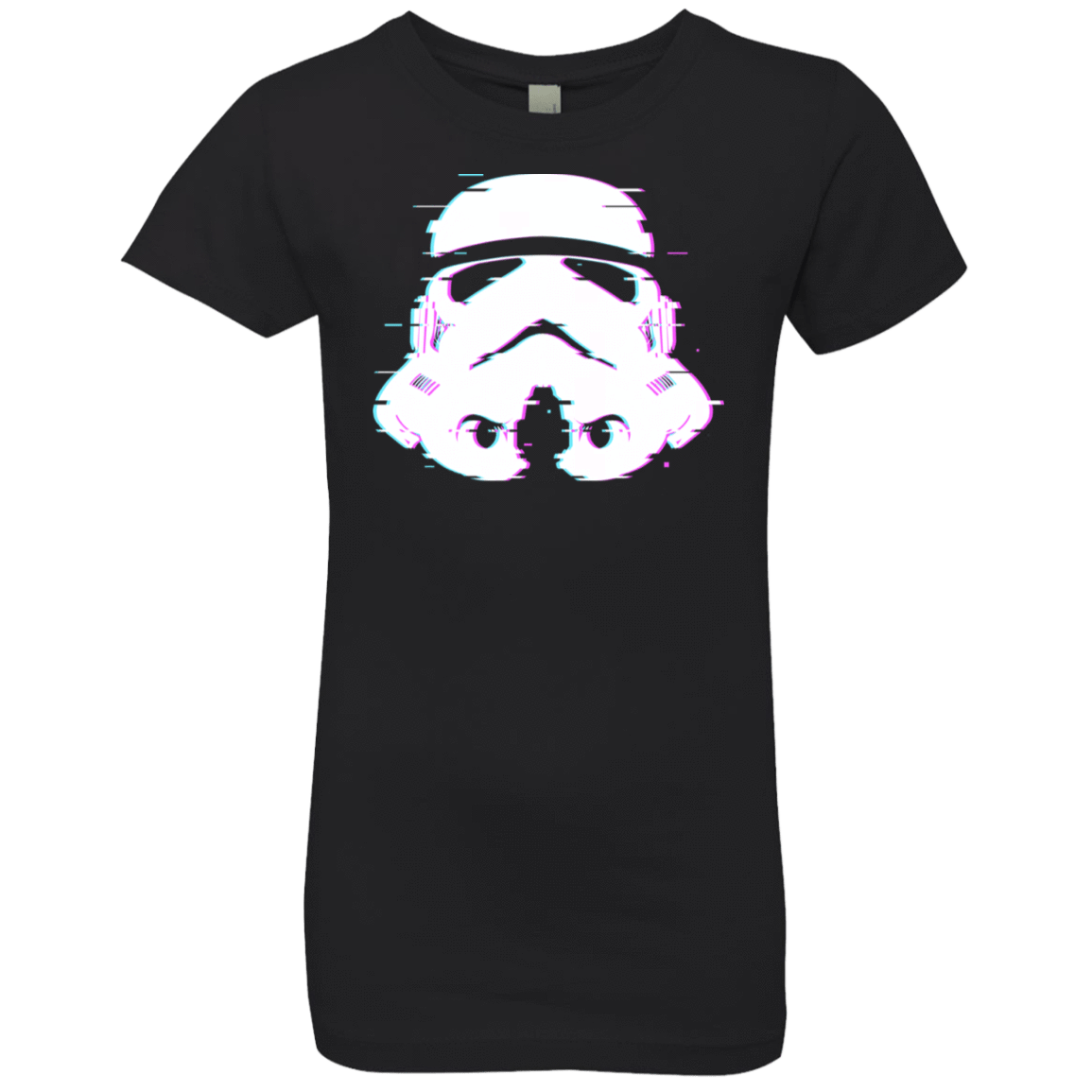 T-Shirts Black / YXS Glitch Trooper Girls Premium T-Shirt