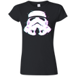 T-Shirts Black / S Glitch Trooper Junior Slimmer-Fit T-Shirt