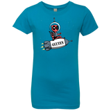 T-Shirts Turquoise / YXS Gluten No More Girls Premium T-Shirt