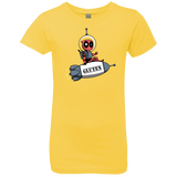 T-Shirts Vibrant Yellow / YXS Gluten No More Girls Premium T-Shirt