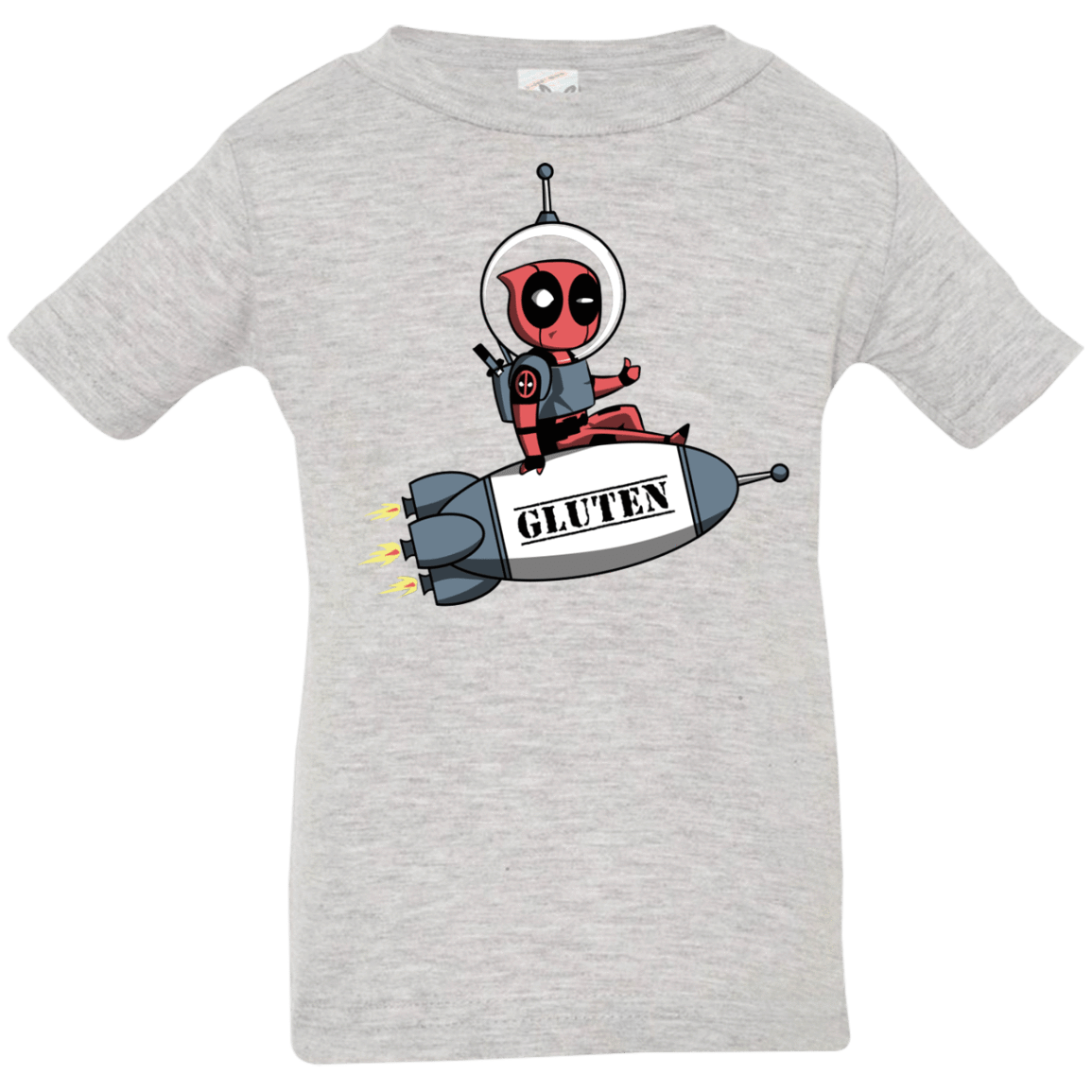 T-Shirts Heather Grey / 6 Months Gluten No More Infant Premium T-Shirt