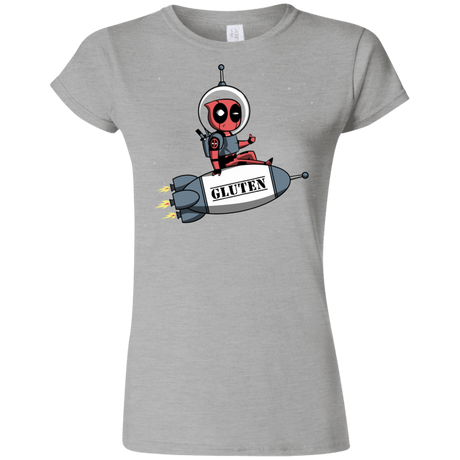 T-Shirts Sport Grey / S Gluten No More Junior Slimmer-Fit T-Shirt