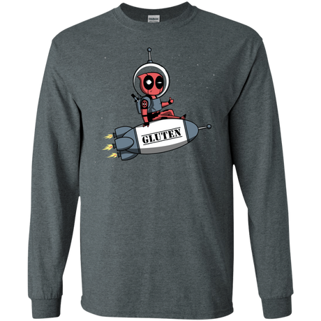 T-Shirts Dark Heather / S Gluten No More Men's Long Sleeve T-Shirt