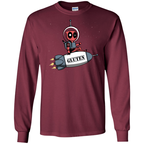 T-Shirts Maroon / S Gluten No More Men's Long Sleeve T-Shirt