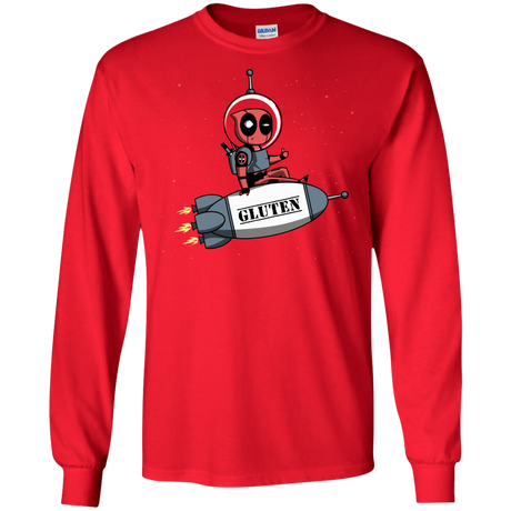 T-Shirts Red / S Gluten No More Men's Long Sleeve T-Shirt