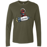 T-Shirts Military Green / S Gluten No More Men's Premium Long Sleeve