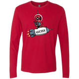 T-Shirts Red / S Gluten No More Men's Premium Long Sleeve