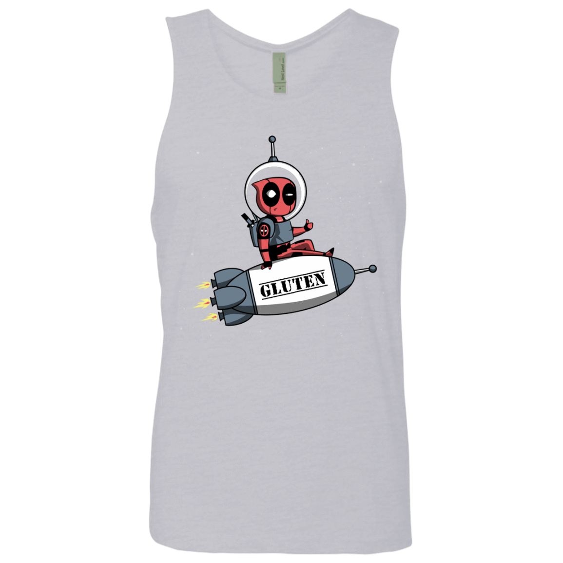 T-Shirts Heather Grey / S Gluten No More Men's Premium Tank Top