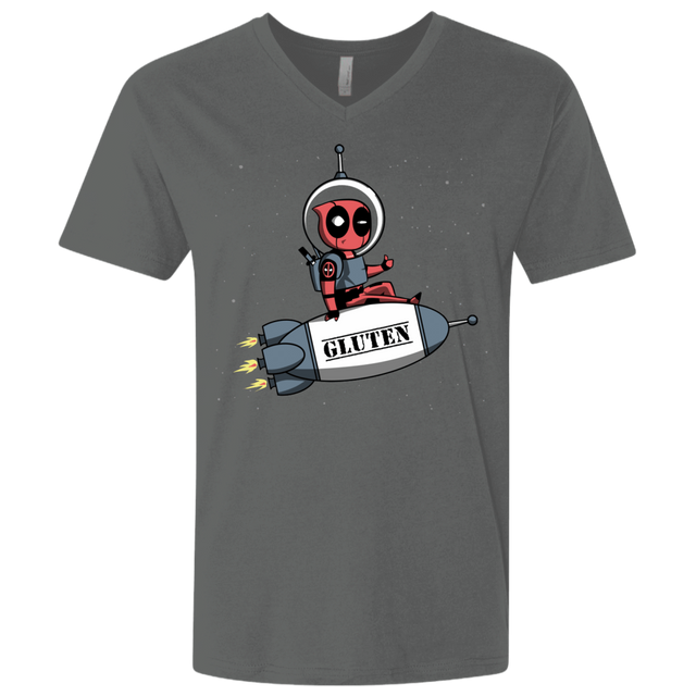 T-Shirts Heavy Metal / X-Small Gluten No More Men's Premium V-Neck