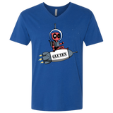T-Shirts Royal / X-Small Gluten No More Men's Premium V-Neck