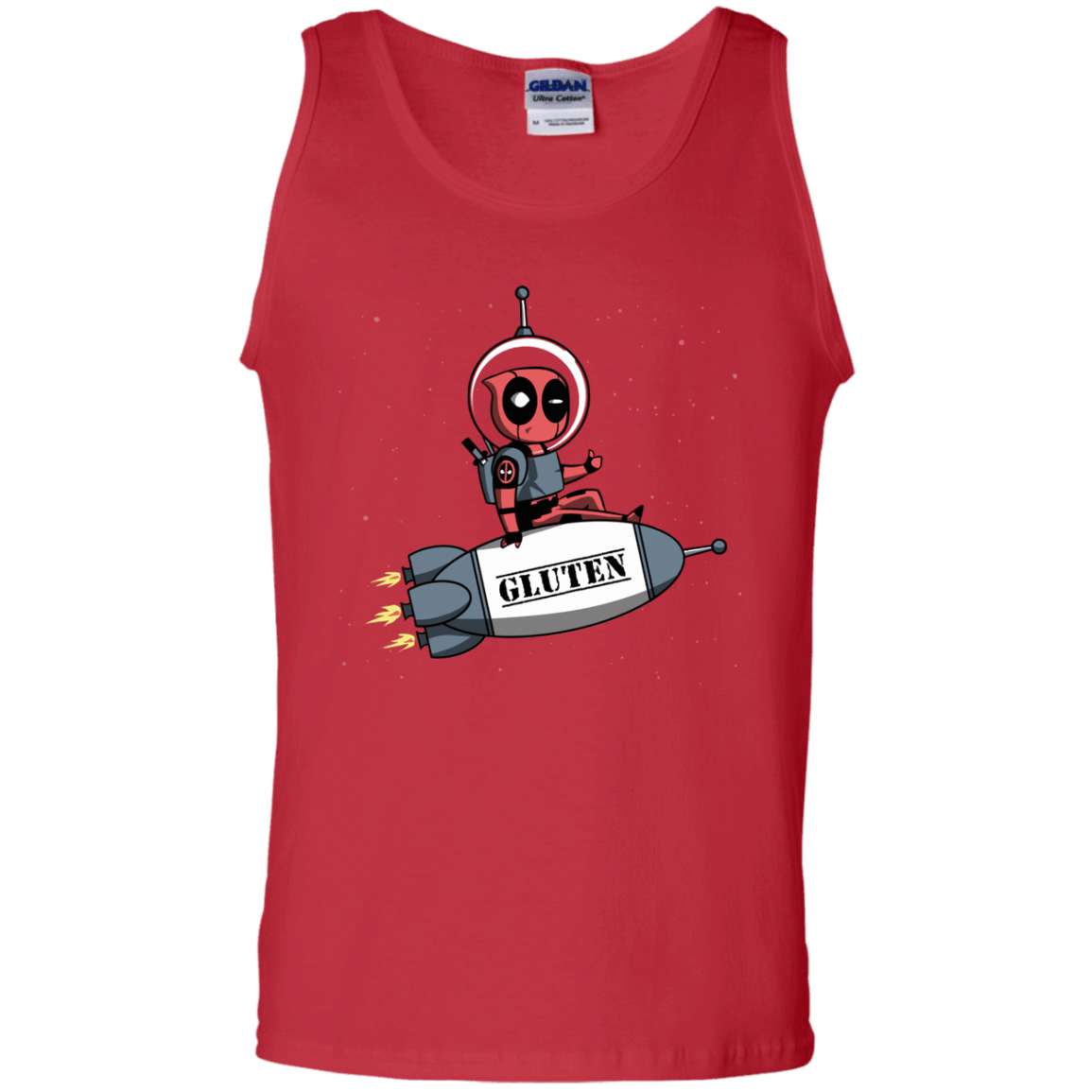 T-Shirts Red / S Gluten No More Men's Tank Top