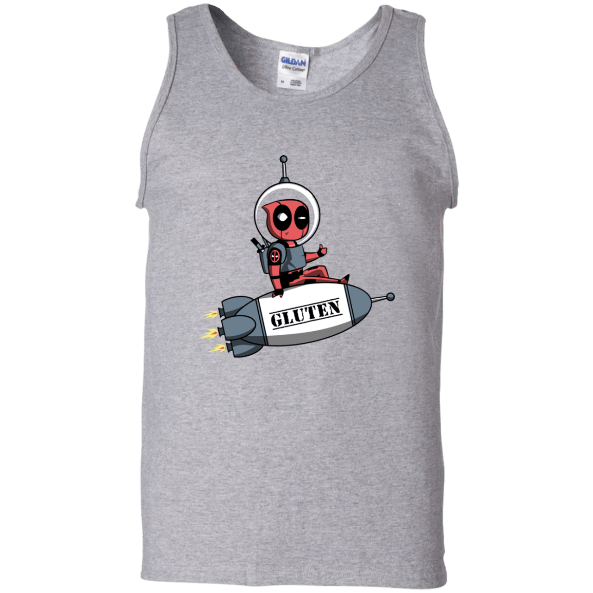 T-Shirts Sport Grey / S Gluten No More Men's Tank Top