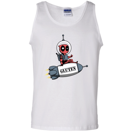 T-Shirts White / S Gluten No More Men's Tank Top