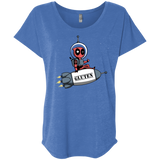 T-Shirts Vintage Royal / X-Small Gluten No More Triblend Dolman Sleeve