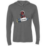 T-Shirts Premium Heather / X-Small Gluten No More Triblend Long Sleeve Hoodie Tee