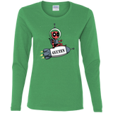 T-Shirts Irish Green / S Gluten No More Women's Long Sleeve T-Shirt