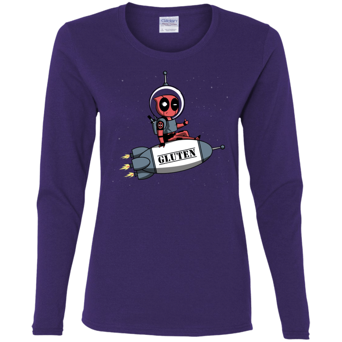 T-Shirts Purple / S Gluten No More Women's Long Sleeve T-Shirt