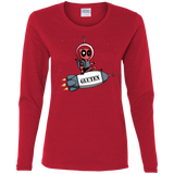 T-Shirts Red / S Gluten No More Women's Long Sleeve T-Shirt