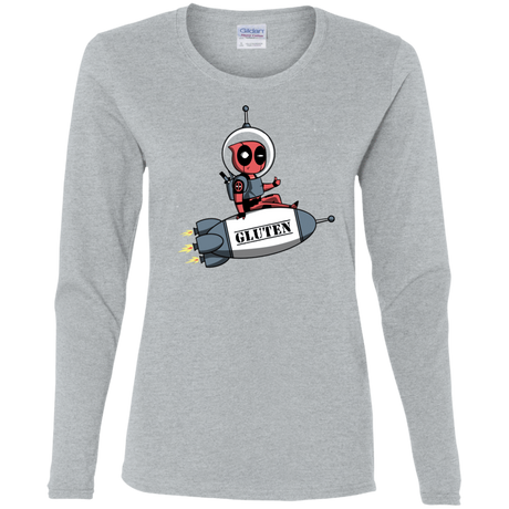 T-Shirts Sport Grey / S Gluten No More Women's Long Sleeve T-Shirt