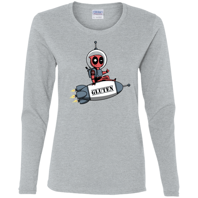 T-Shirts Sport Grey / S Gluten No More Women's Long Sleeve T-Shirt