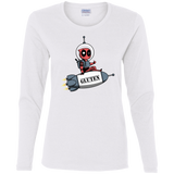 T-Shirts White / S Gluten No More Women's Long Sleeve T-Shirt